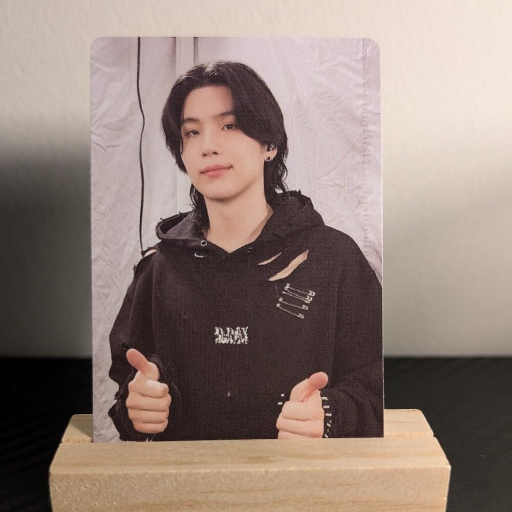 D-DAY Agust D SUGA BTS Official Kpop photocard - DDAY Weverse Album Official PC